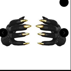 Majesty Black Cat Claw Gloves
